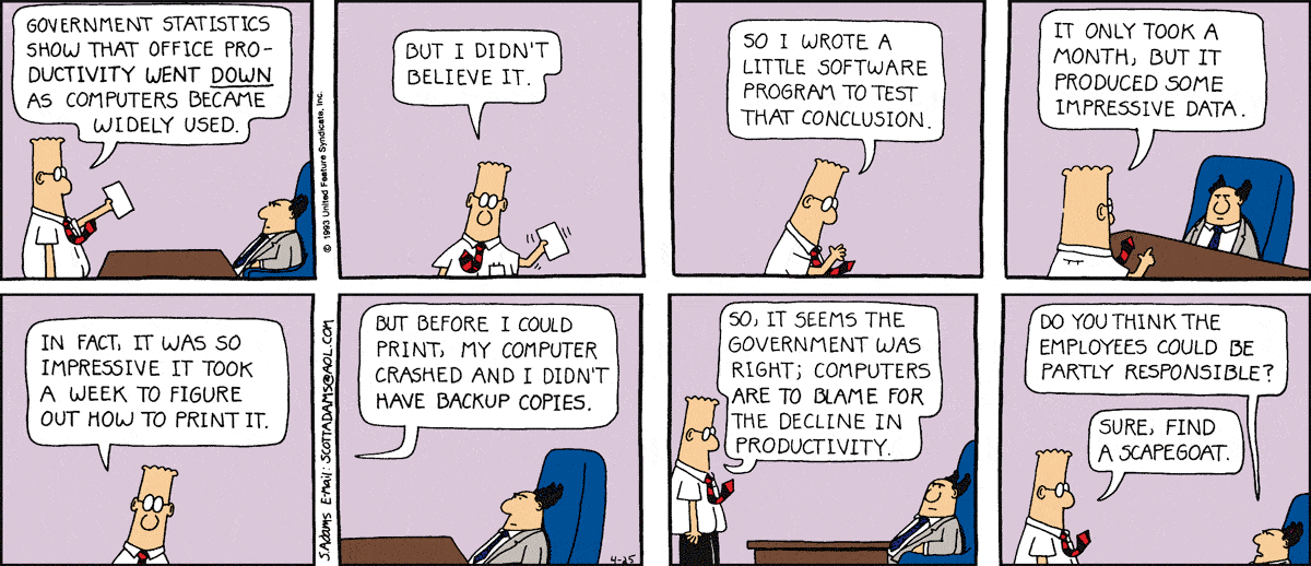 Dilbert Cartoon